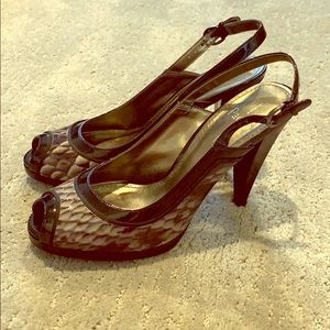 Linea Paolo Snakeskin Pump